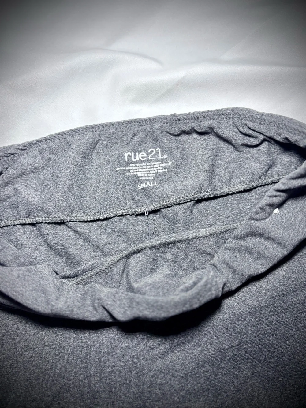 Rue21 Women's Dark Gray High-Rise Bike Shorts